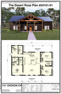 Desert Rose Plan (3/2/0 1,685 SF)