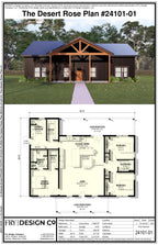 Desert Rose Plan (3/2/0 1,685 SF)