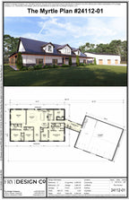 Myrtle Plan (3/2.5/3 4,096 SF)