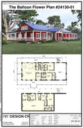Balloon Flower Plan (7/7/3 4,825 SF)