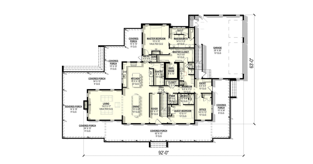 Linden Plan (5/3.5/3 4,058 SF)