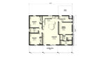 Tuberose Plan (3/2/0 1,320 SF)