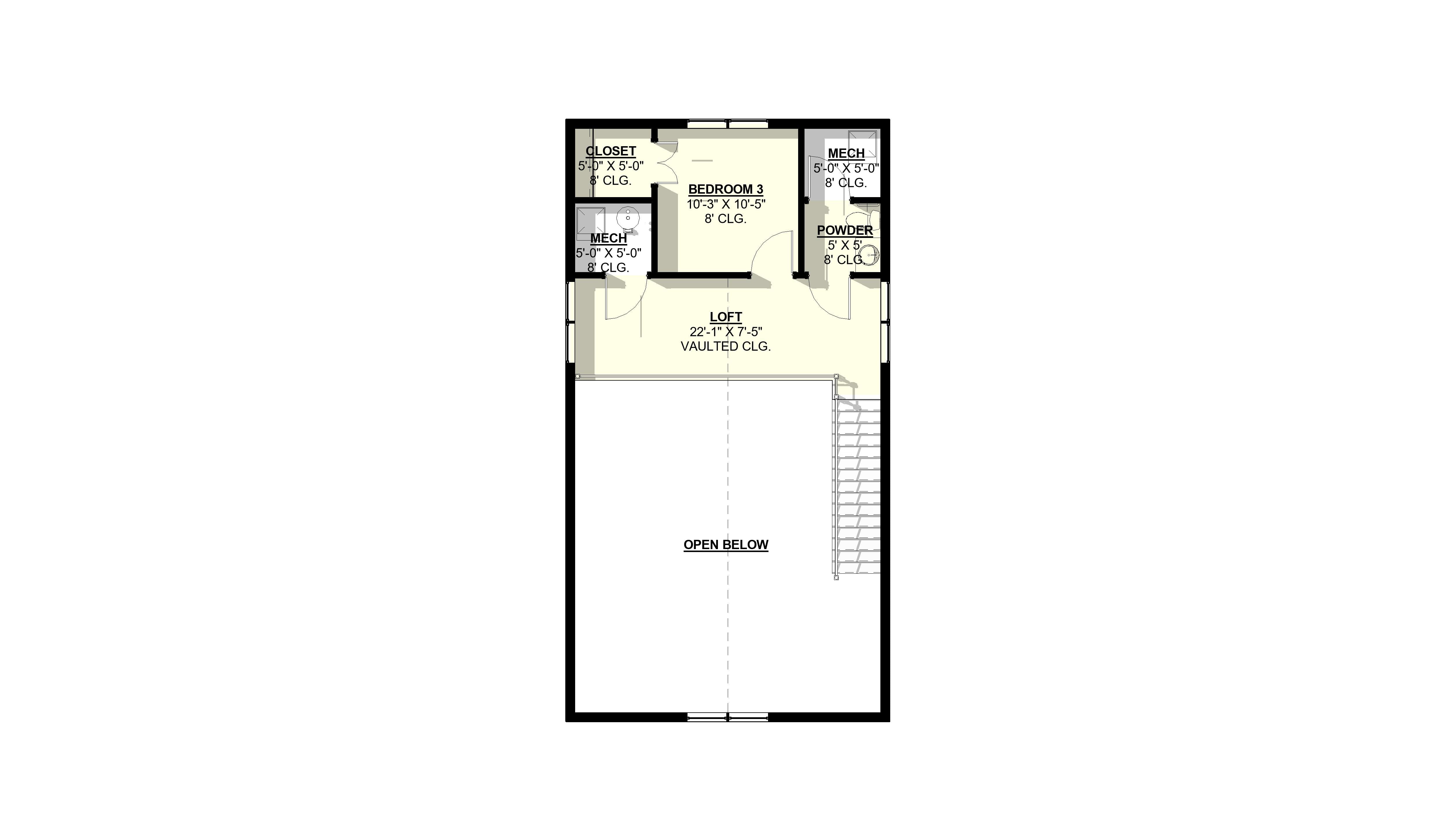 Sage Plan (3/2.5/0 2,703 SF)