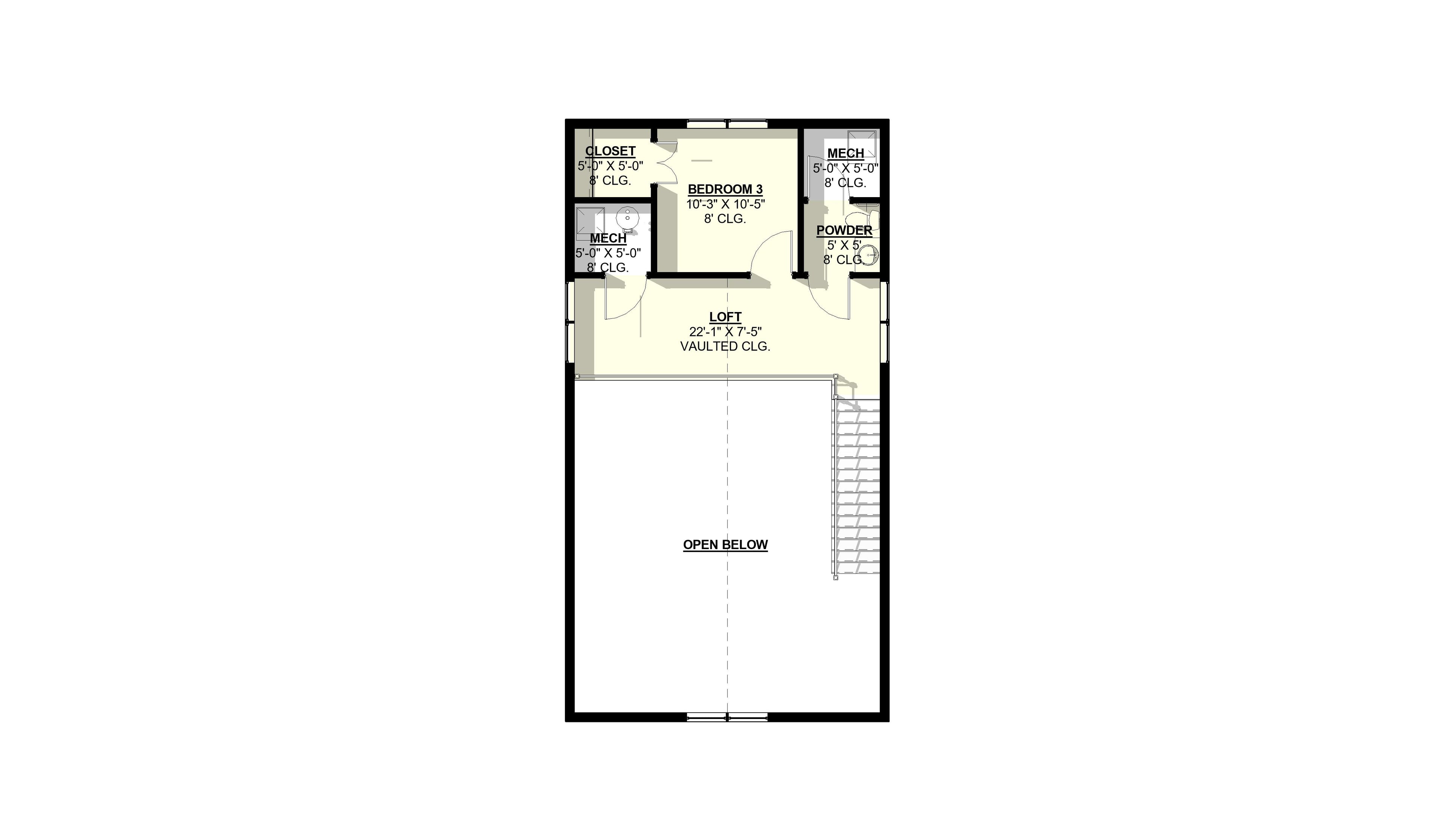 Sage Plan (3/2.5/0 2,703 SF)