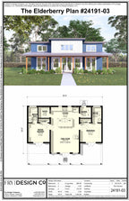 Elderberry #3 Plan (2/2/0 868 SF)