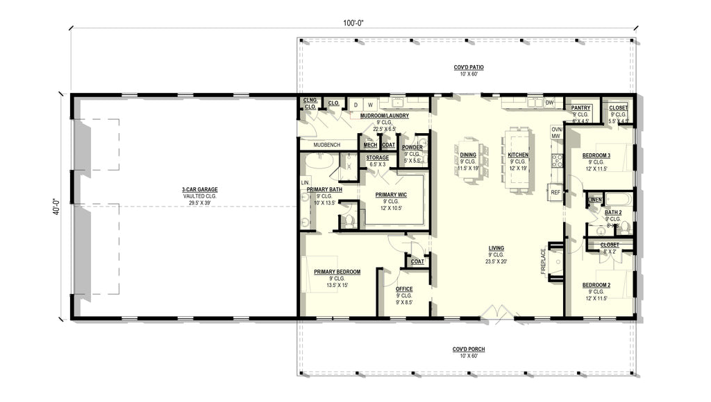Hebe Plan (3/2.5/3 2,400 SF)