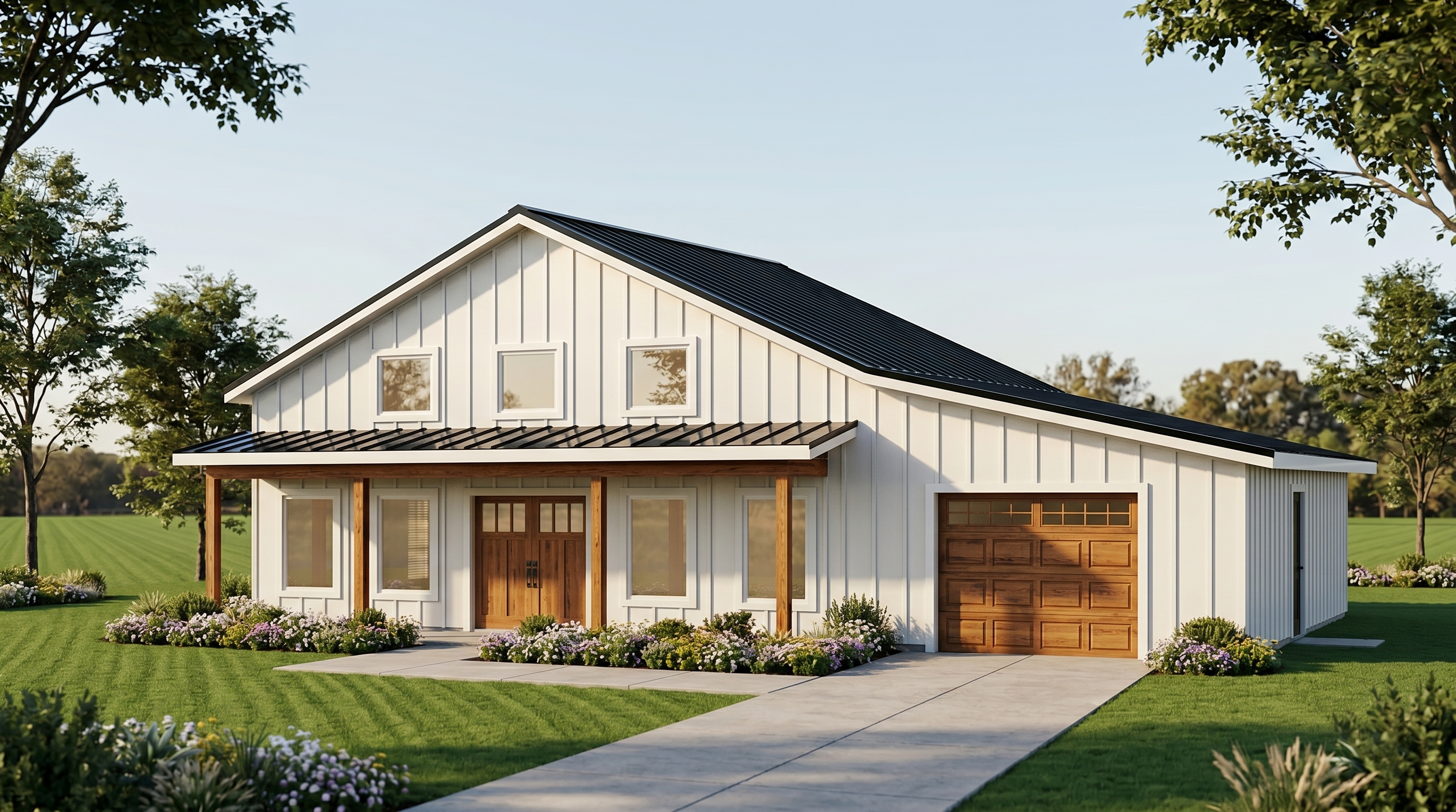 Ground Pine Plan (1/1.5/2 1,070 SF)