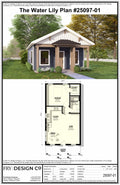 Water Lily Plan (1/1/0 700 SF)