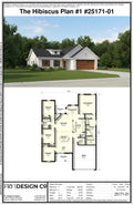 Hibiscus #1 Plan (4/2/2 1,855 SF)