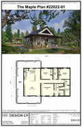 Orchid Plan (3/2/0 1,500 SF)