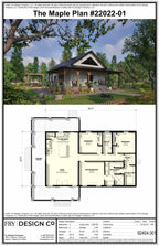 Orchid Plan (3/2/0 1,500 SF)