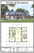 Tiger Lily Plan (4/2.5/0 2,000 SF)