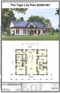 Tiger Lily Plan (4/2.5/0 2,000 SF)