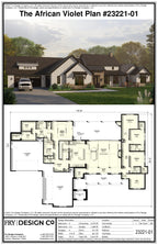African Violet Plan (3/3.5/4 3,370 SF)