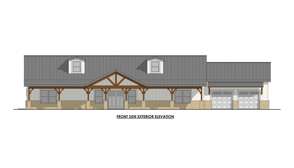 Aspen #1 Plan (4/2.5/2 2,243 SF)