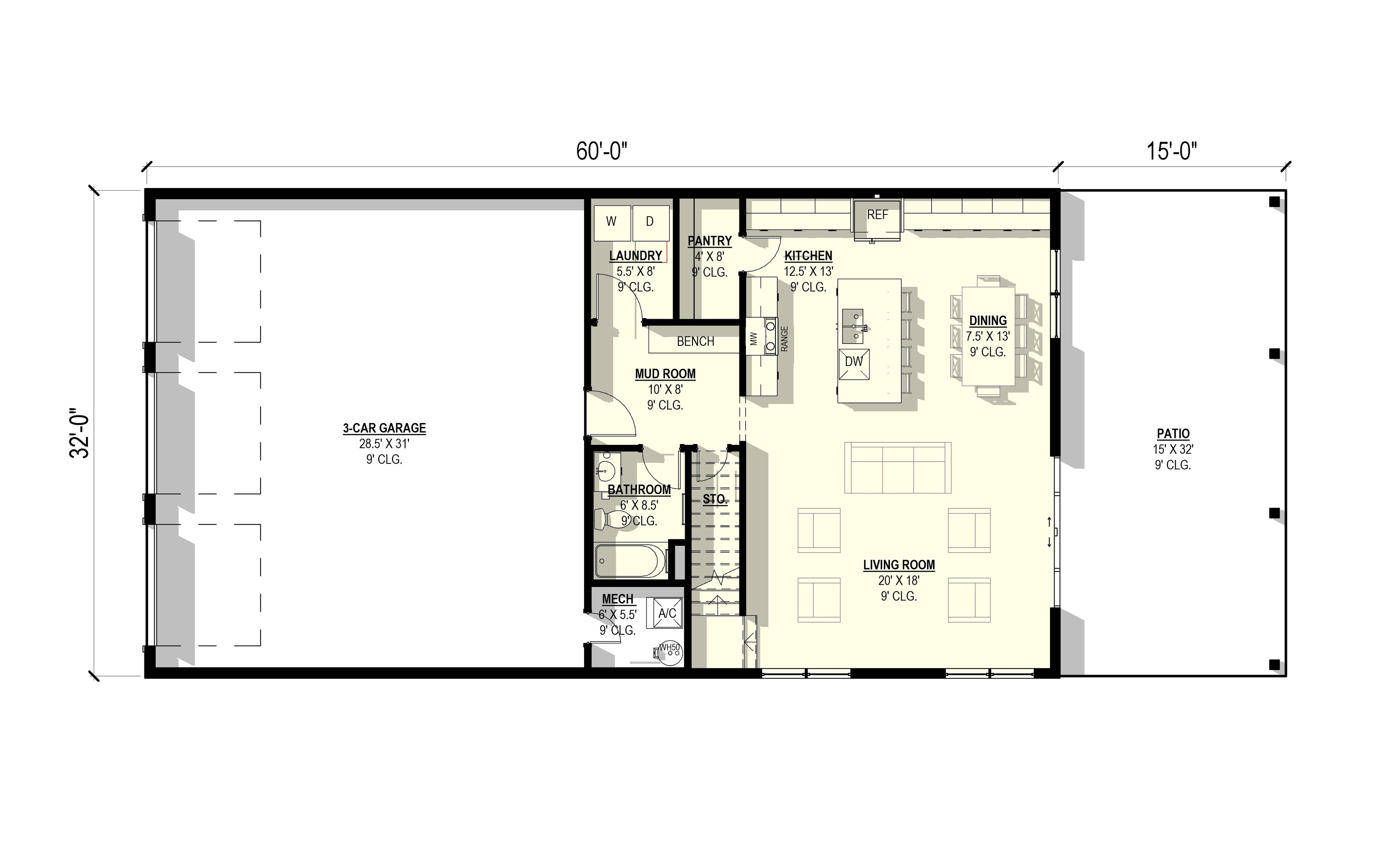 Aurelia Plan (5/4/3 2,737 SF)