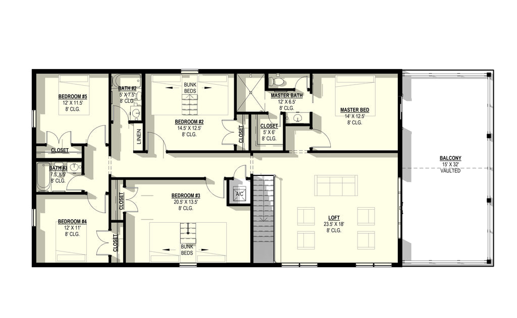 Aurelia Plan (5/4/3 2,737 SF)