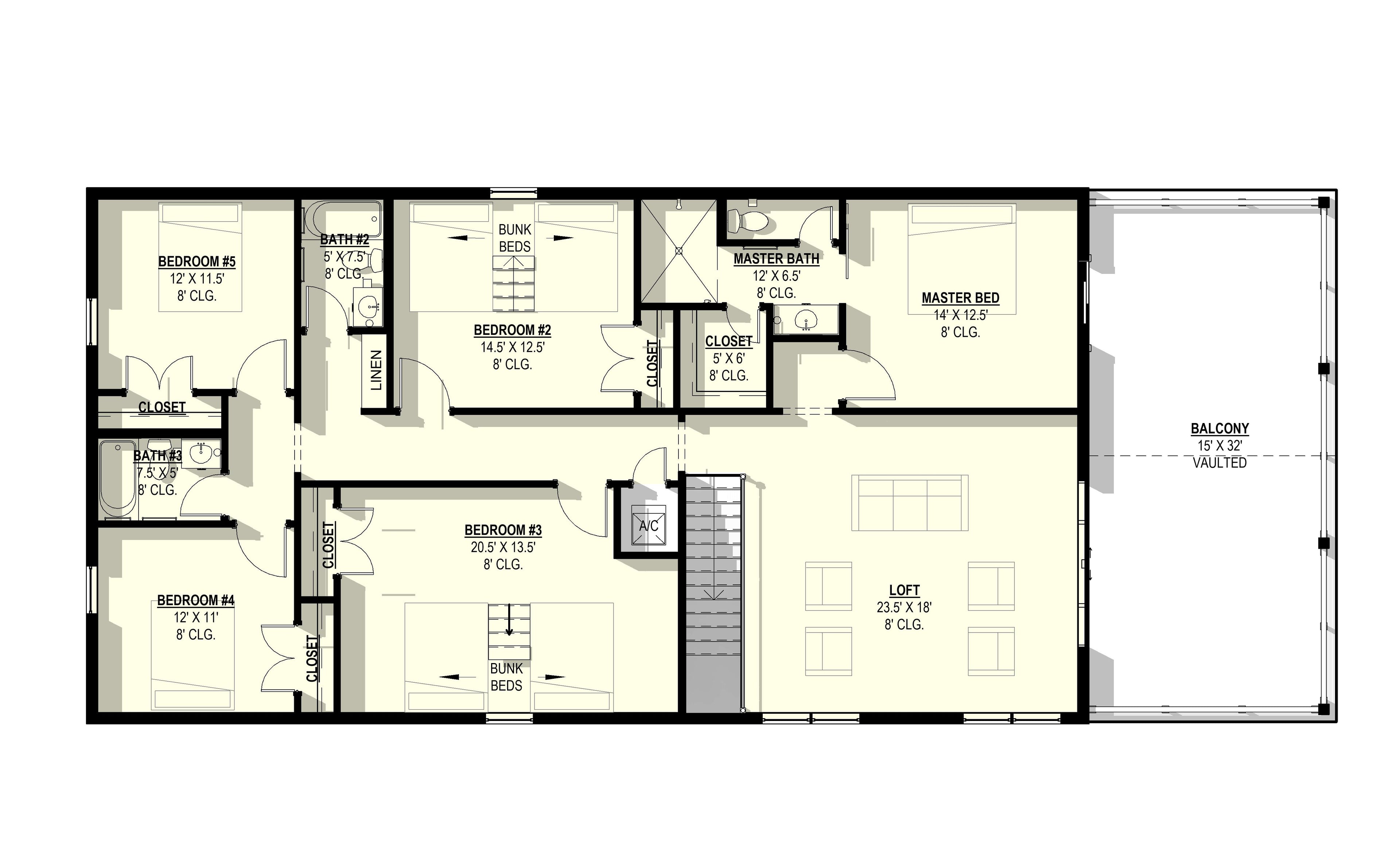 Aurelia Plan (5/4/3 2,737 SF)