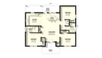 Berkeley Plan #1 (3/2/0 1,161 SF)