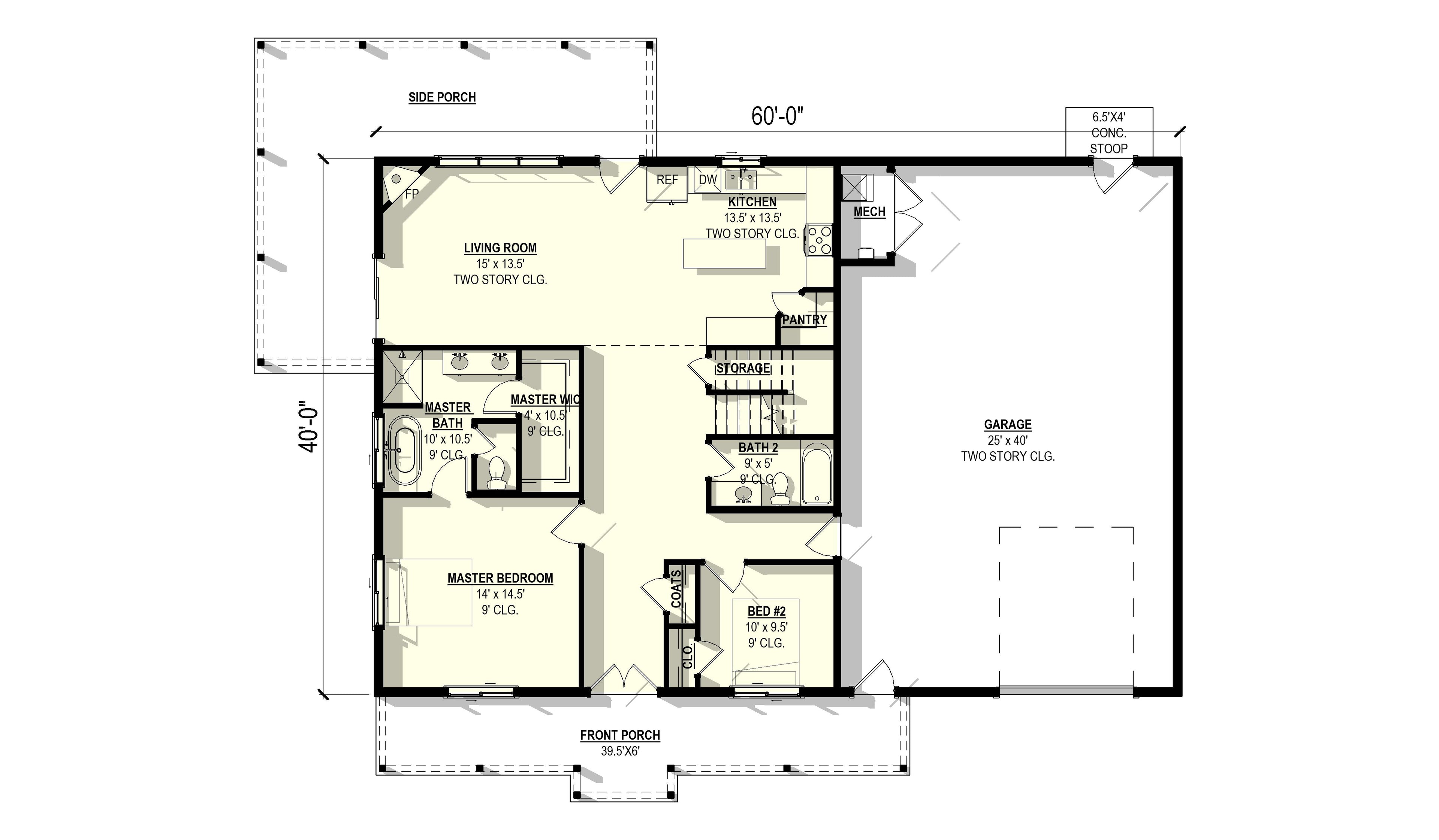 Cocoa Plan (5/3/1 2,234 SF)
