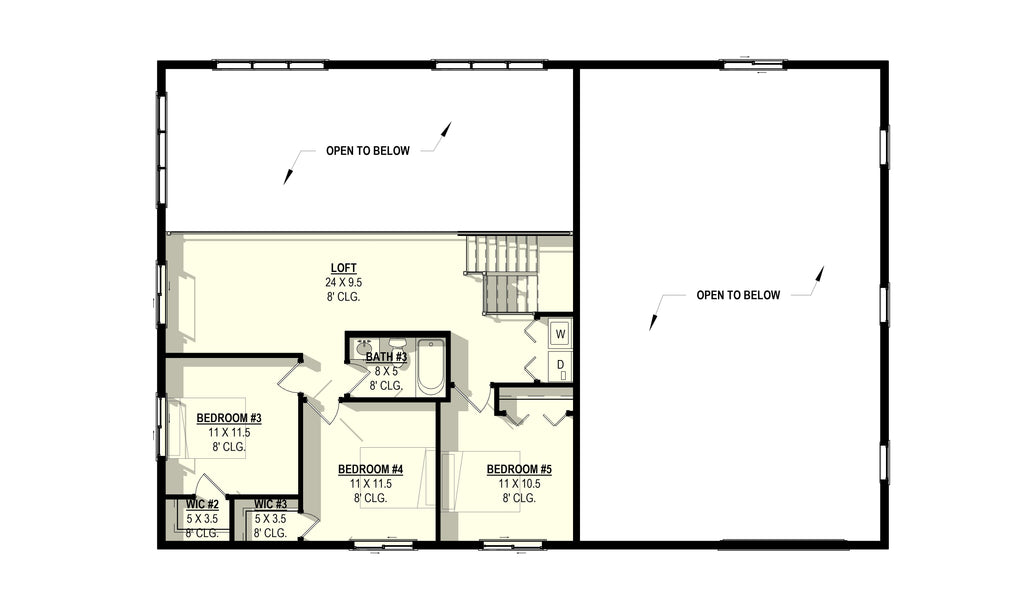 Cocoa Plan (5/3/1 2,234 SF)