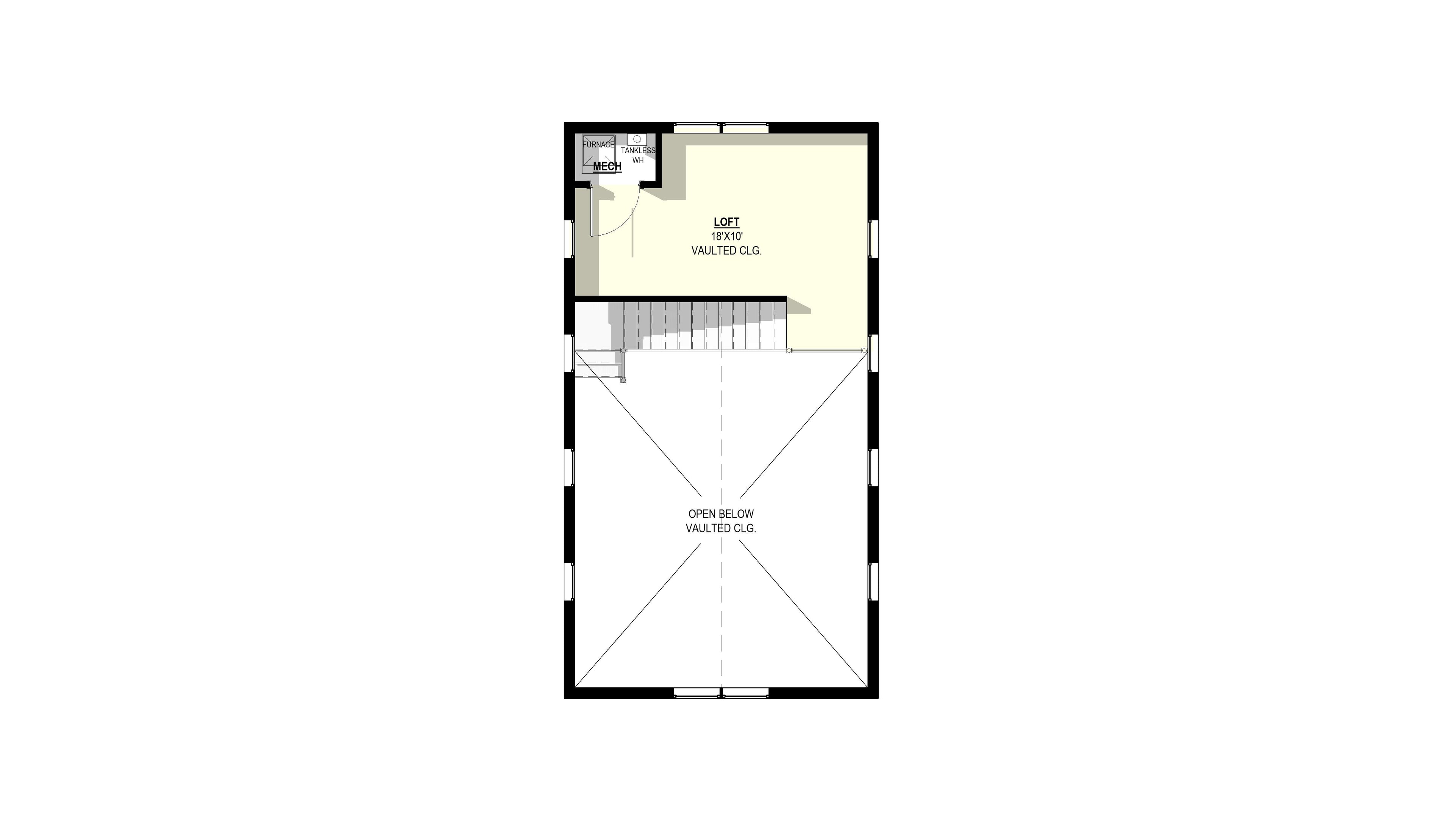 Columbine Plan (3/2.5/0 1,993 SF)
