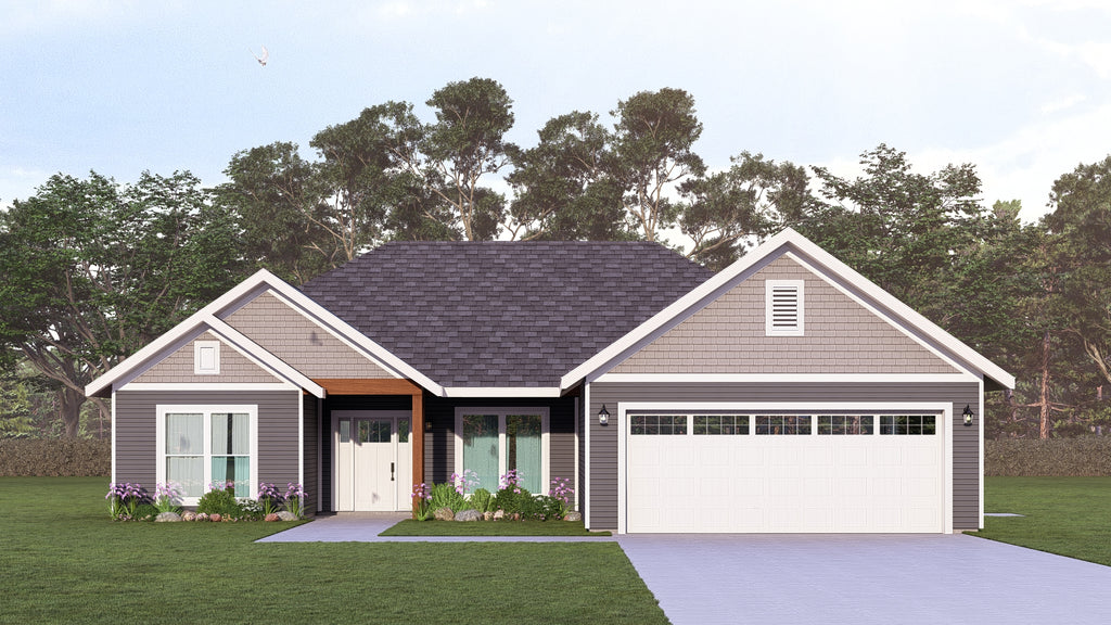 Dahlia 1 Plan (3/2/2 1,442 SF)