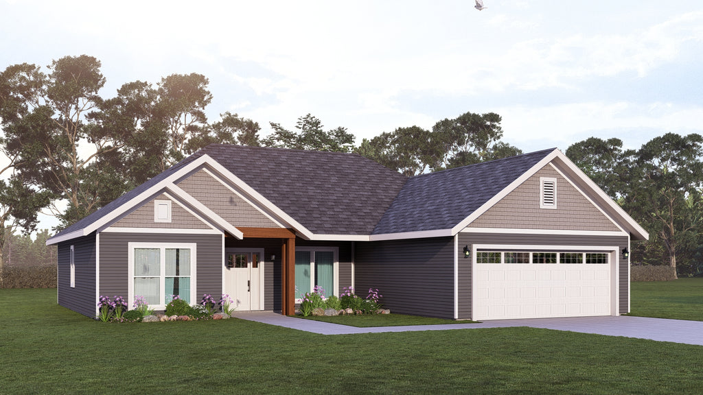 Dahlia 1 Plan (3/2/2 1,442 SF)