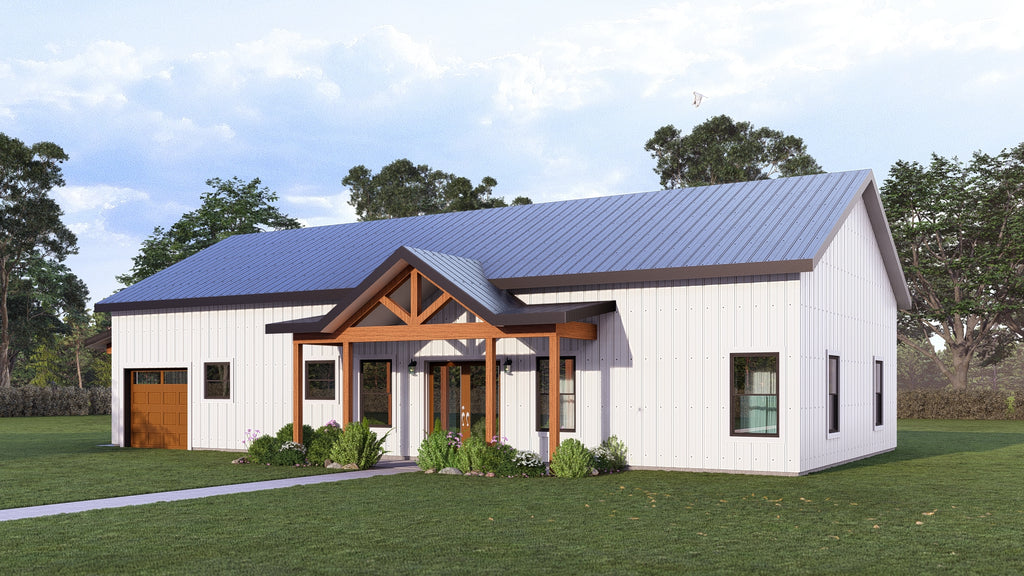 Evergreen Plan (3/2/1 1,591 SF)