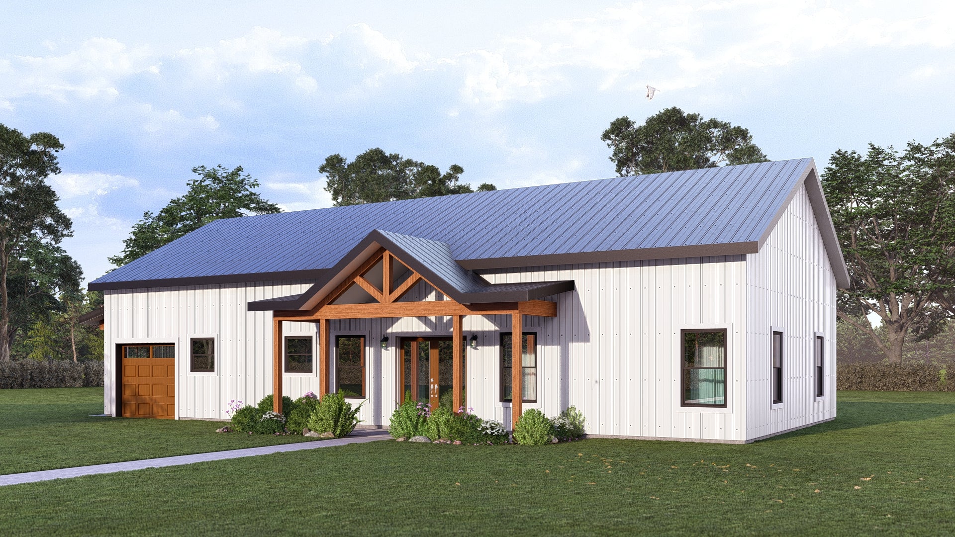 Evergreen Plan (3/2/1 1,591 SF)