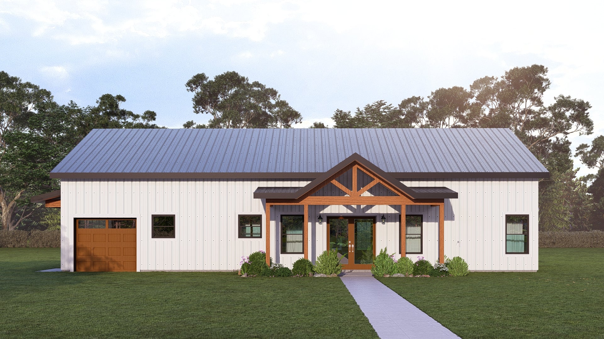 Evergreen Plan (3/2/1 1,591 SF)