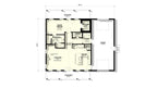 Ground Pine Plan (1/1.5/2 1,070 SF)