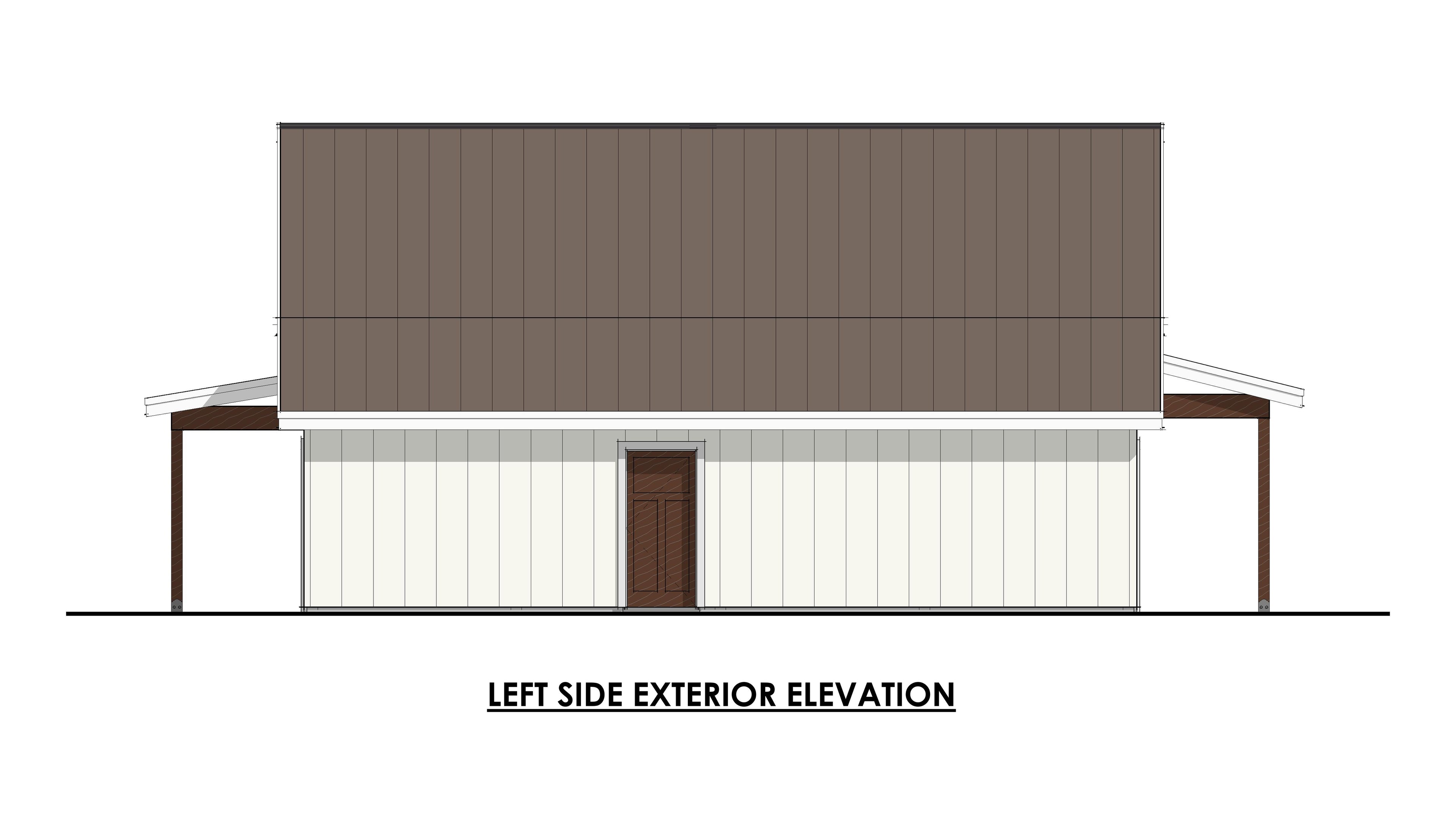 Ground Pine Plan (1/1.5/2 1,070 SF)