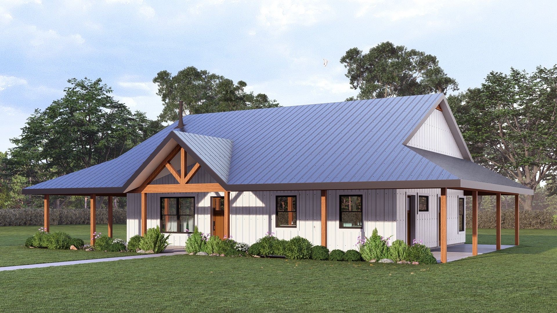 Locust Plan (2/2/0 1,200 SF)