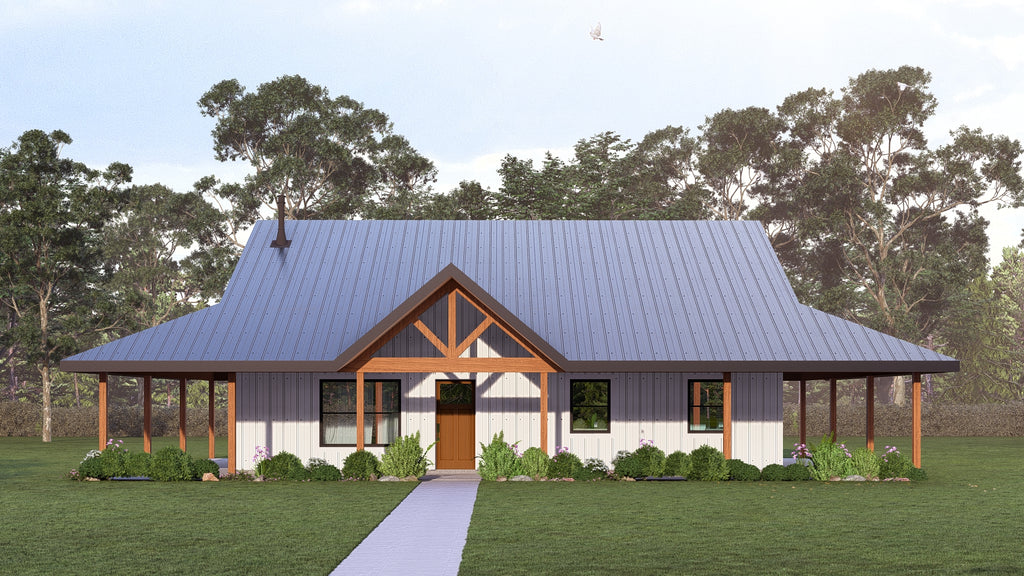 Locust Plan (2/2/0 1,200 SF)
