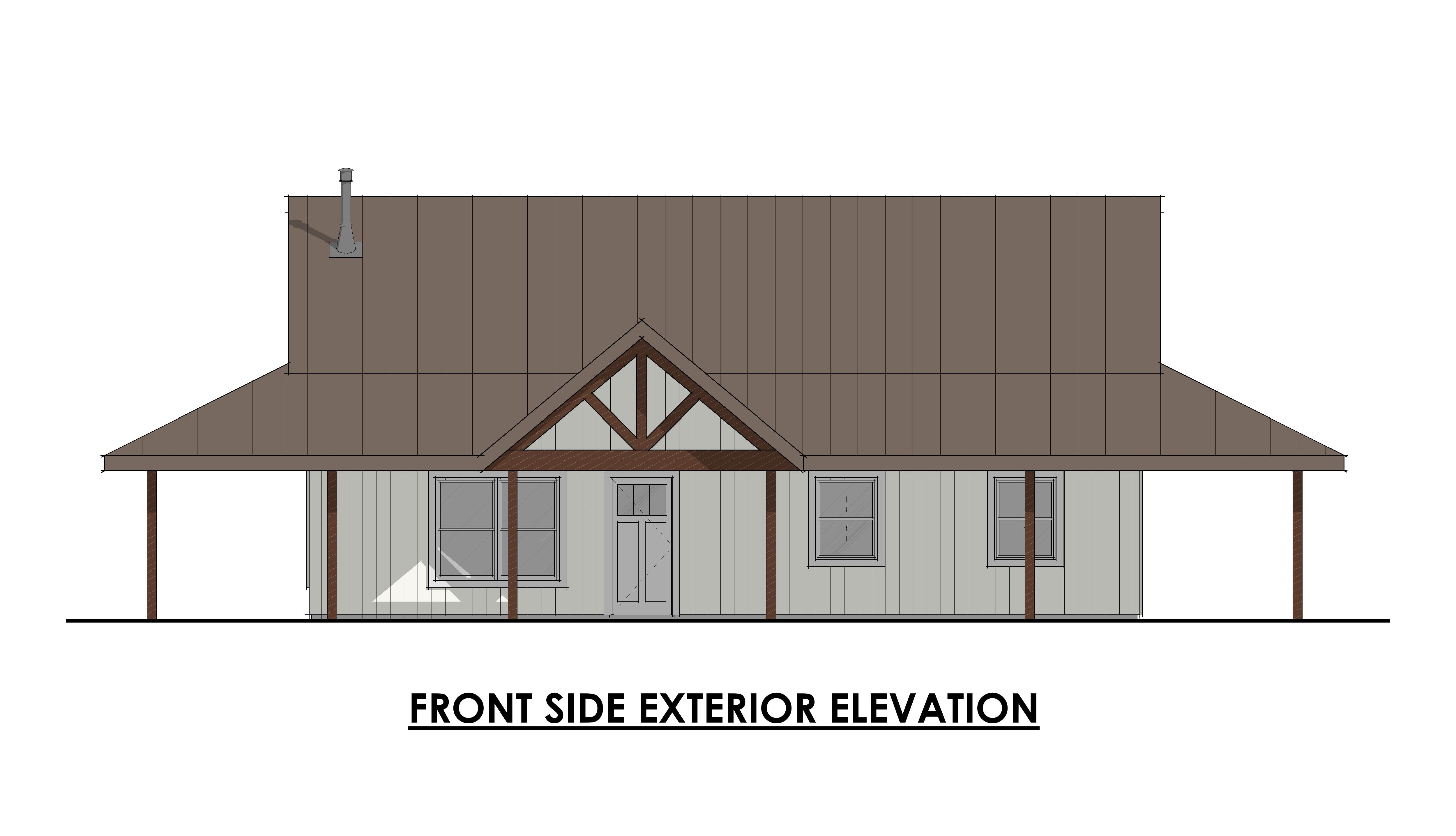 Locust Plan (2/2/0 1,200 SF)