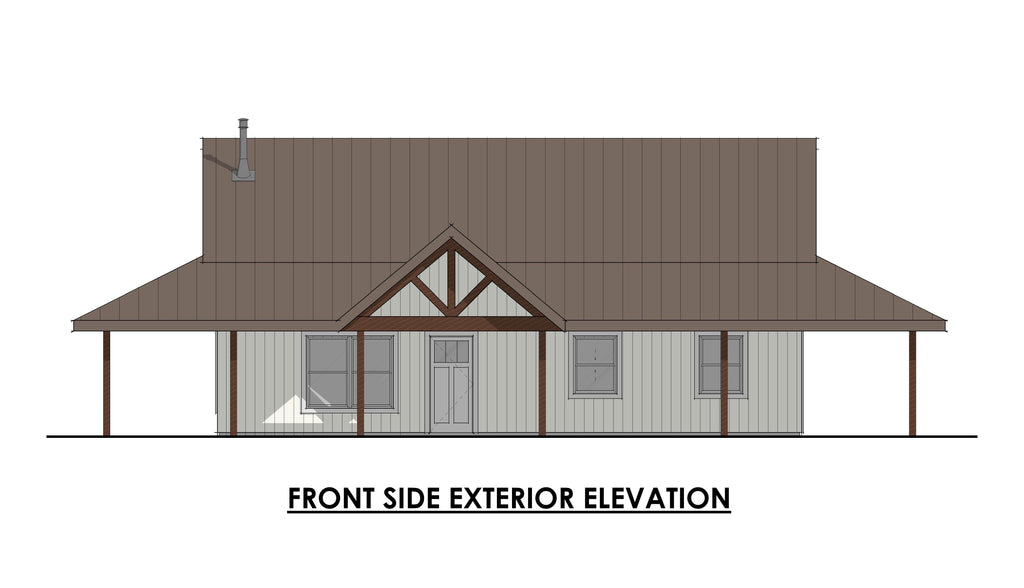 Locust Plan (2/2/0 1,200 SF)