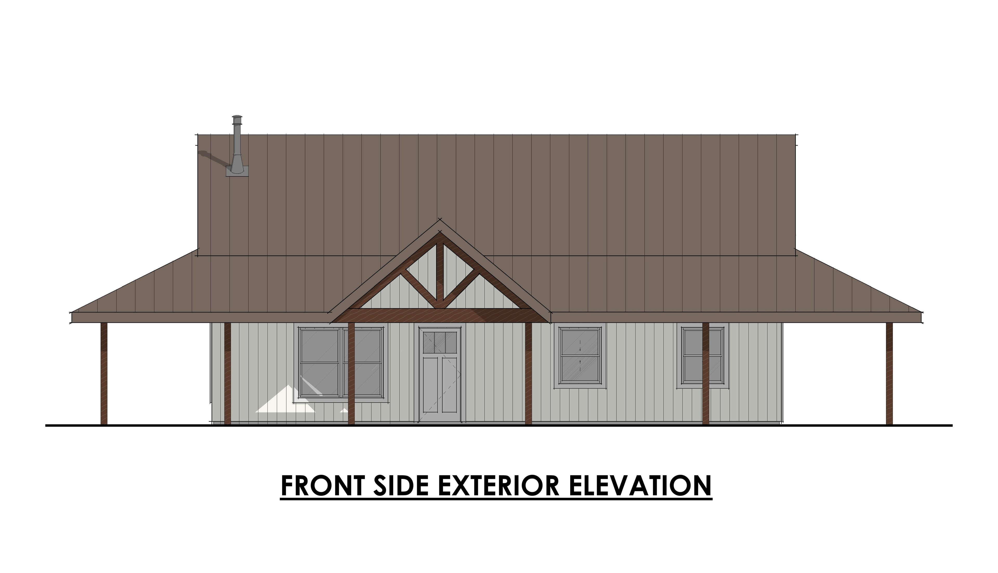 Locust Plan (2/2/0 1,200 SF)