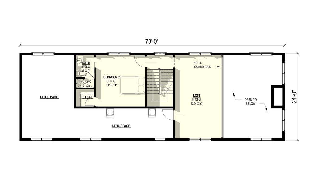 Lodgepole Pine Plan (2/2.5/0 2,335 SF)