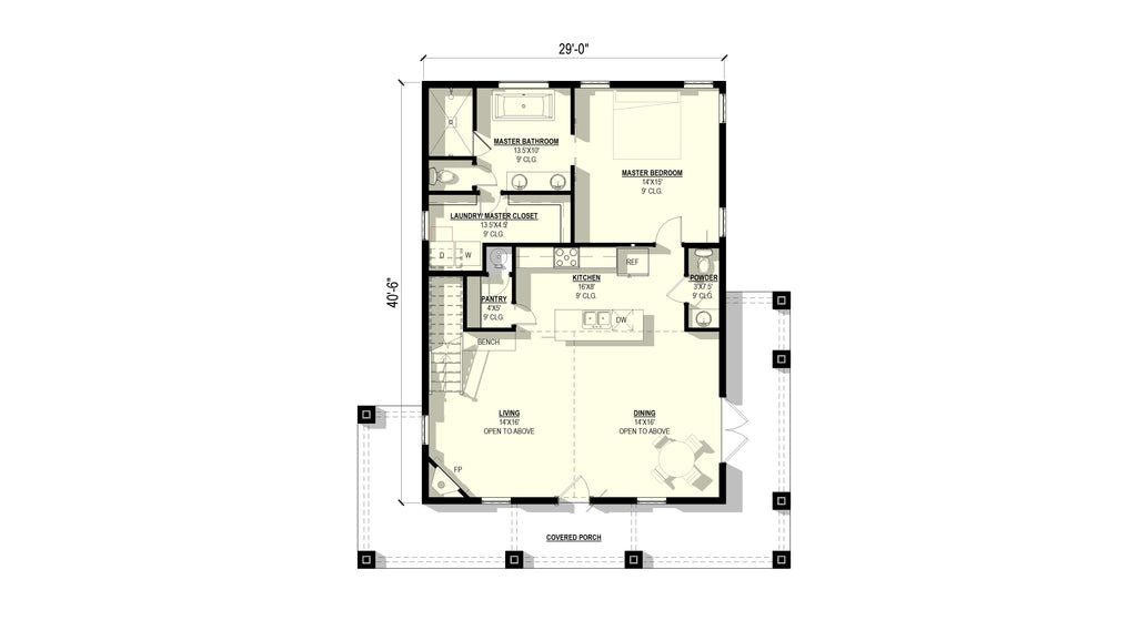 Pinecrest Plan (3/2.5/0 1,839 SF)