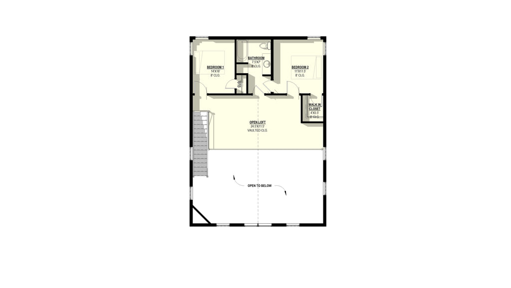 Pinecrest Plan (3/2.5/0 1,839 SF)