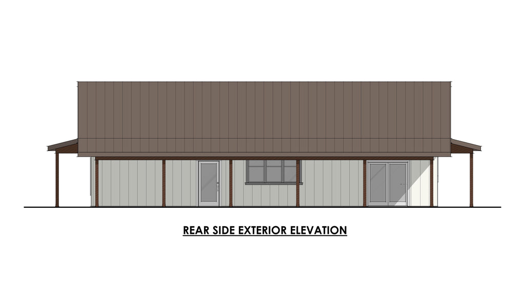 Ponderosa Pine Plan (3/2/0 1,560 SF)
