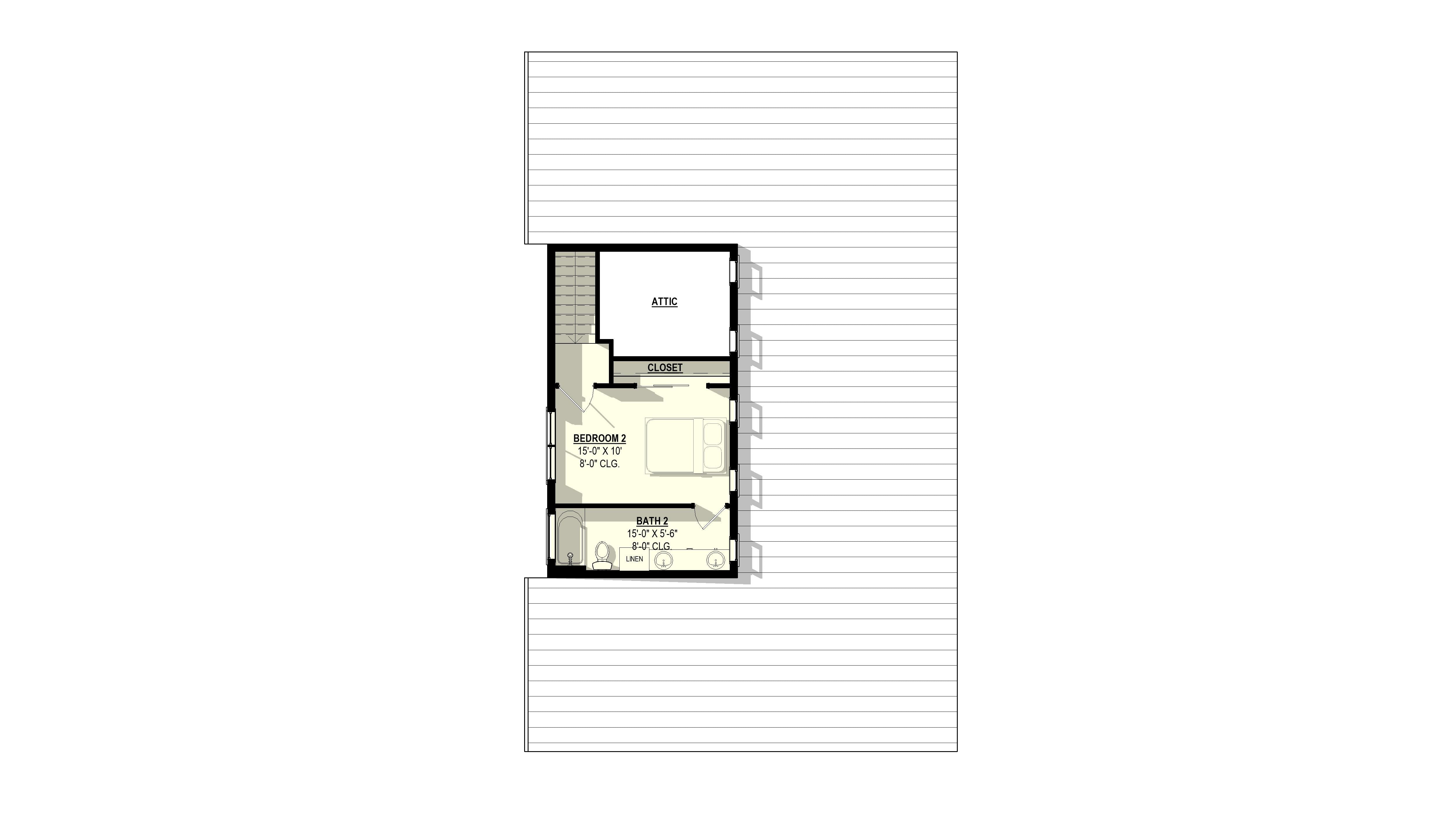 Scarlet Oak Plan (2/2/2 1,403 SF)