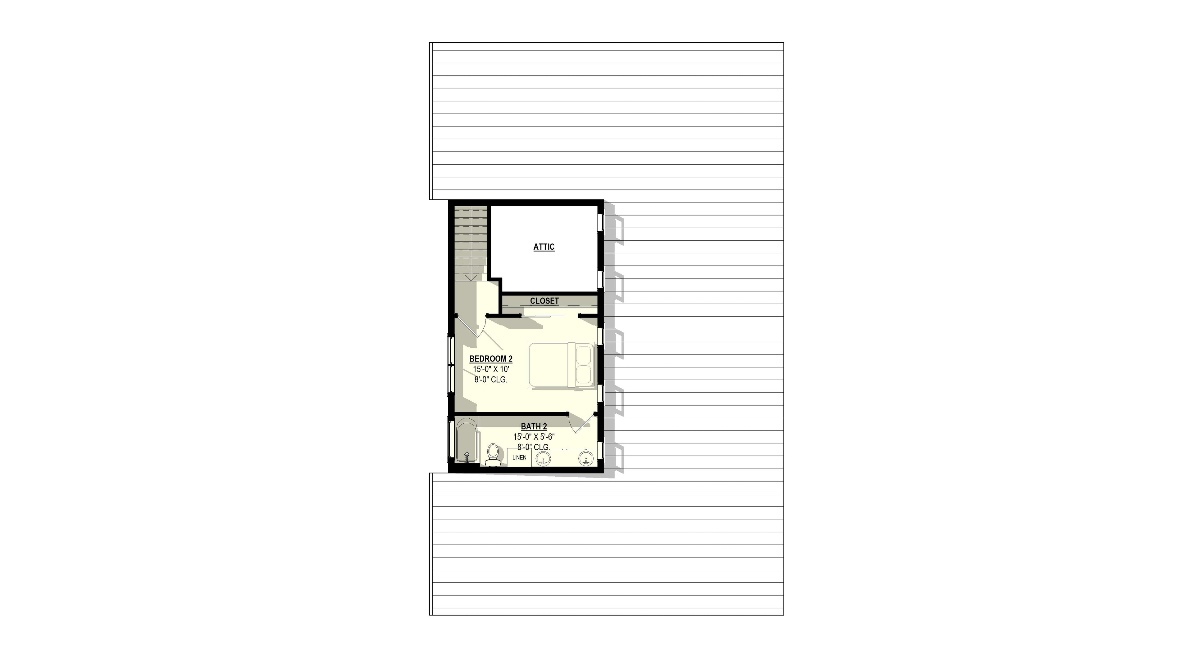 Scarlet Oak Plan (2/2/2 1,403 SF)