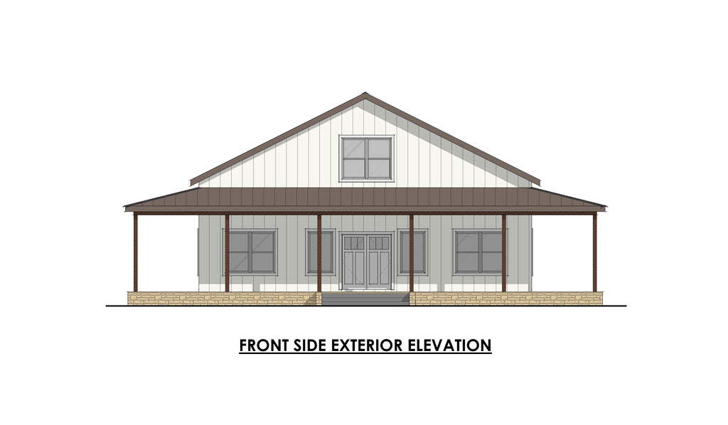 Sycamore #1 Plan (4/2/0 2,000 SF)