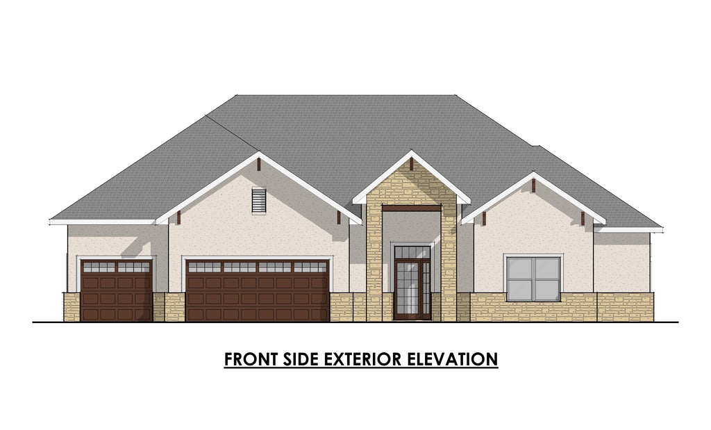 Tulipwood Plan #1 (3/3/3 2,514 SF)