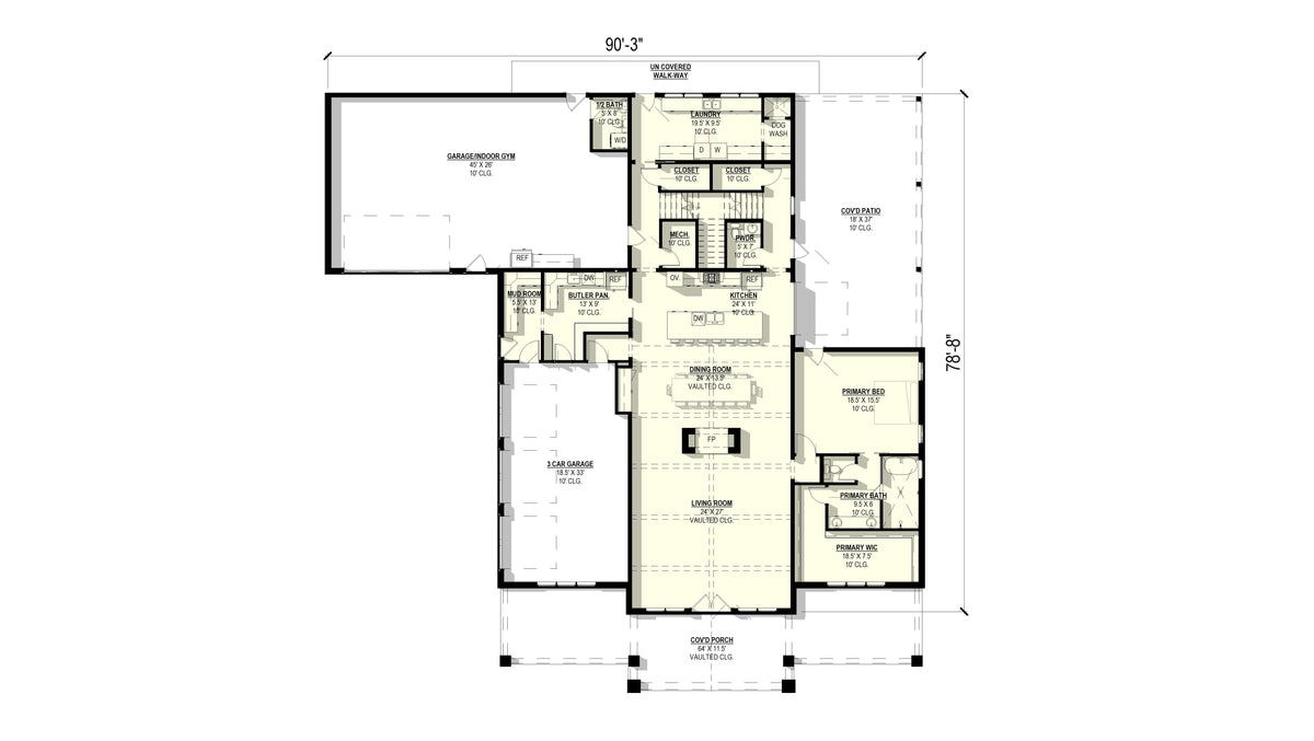 Woodland Plan (5/4.5/3 5,158 SF)