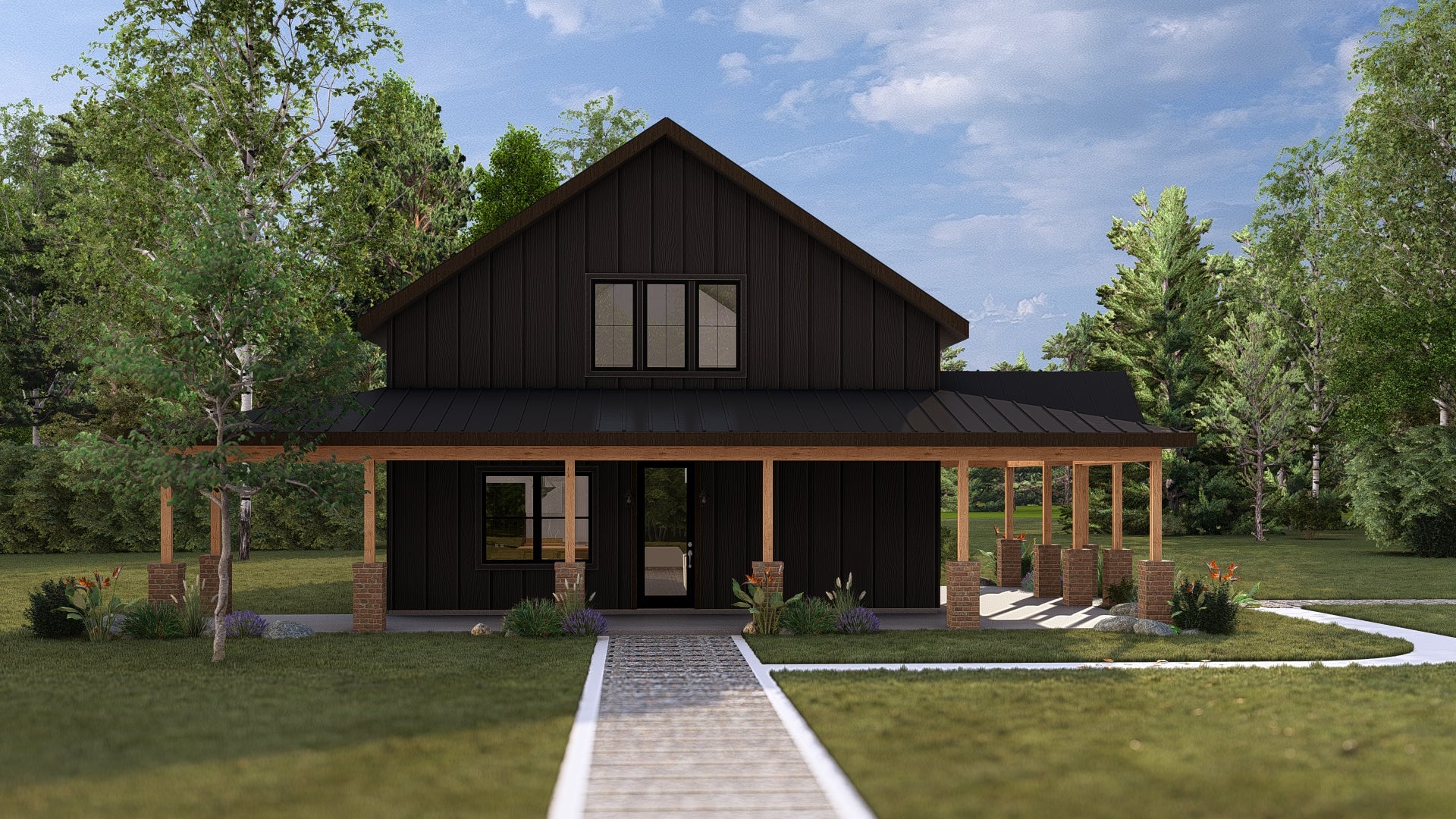Bradford Plan (3/2/0 1,500 SF)