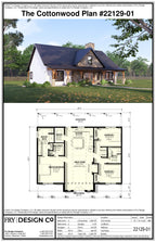 Cottonwood #1 Plan (3/2/0 1,604 SF)