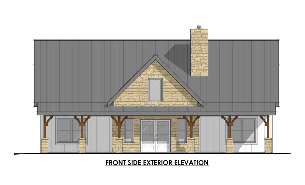 Cottonwood #1 Plan (3/2/0 1,604 SF)